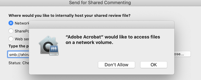 change host information for adobe acrobat xi pro for mac